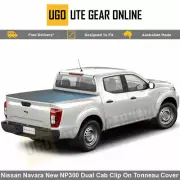 Clip On Ute Tonneau Cover to fit Nissan Navara New NP300 Dual Cab - March 2021+ (for: Nissan)