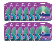 Verbatim LightScribe DVD+R 120pk Assorted Colors - Laser Etch Prints To Disc