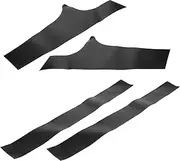 ULTECHNOVO 4pcs Car Door Sill Protectors Scratch Vehicle Door Edge Guards for Model Durable Easy Self Adhesive Installation Scratch and Dirt Protection