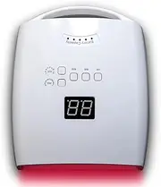 Nail Dryer Red Light Machine Pedicure Lamp Automatic Sensor Gel Manicure Lights Rechargeable Portable Handle Nail Uv Led Lamp