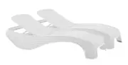 Atlantic Sun Lounger - White- 2 Pack