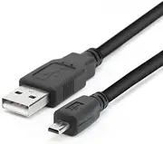 YCWZZH 3.3ft USB 2.0 Camera Data Transfer Cable for Nikon Coolpix & DSLR Cameras