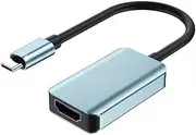 ROTOPATA USB C to HDMI Adapter 4K 60Hz, Type C (Thunderbolt 3|4) to HDMI Converter, High Speed HDMI to USB C Cable, Compatible with iPhone 15, iPad Pro, MacBook Air, iMac, Chromebook, Surface etc.