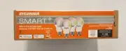 4 Sylvania Smart+ WIFI A19 Color Alexa Google Dimmable LED Smart Light Bulbs