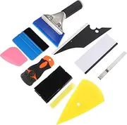 Generic 10 Pcs Car Vinyl Wrap Tool Kit Professional Window Tint Application Tools for Efficient Vinyl Film Installation Durable and Safe Materials for Decals and Sign Making