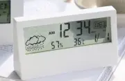 LCD Multifunctional Electronic Alarm Clock Mute Simple and Creative