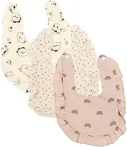 SECFOU 3pcs Bibs Stylish Functional Drooling Bibs Lightweight for Boys Supplies present for Parents