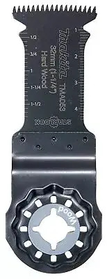 Makita B-64870 Starlock Plunge Cut Saw Blade, 32 mm Diameter x 14 TPI, Black