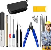 Modeler Tools,Model Making Tools - Professional Miniature Assembly Supplies for Repairing Fixing Trimming Detailing Cutting Manufacturing