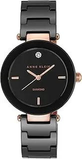 [Anne Klein] Women's Genuine Diamond Dial Ceramic Bracelet Watch