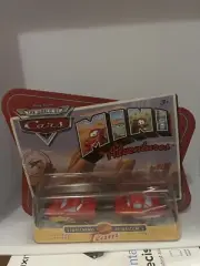 DISNEY PIXAR CARS MINI ADVENTURES Lightning McQueen’s Team Lightning Ramone&Flo