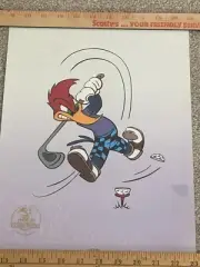 UNIVERSAL STUDIOS WOODY WOODPECKER "MEAN SLICE" ANIMATION SERICEL 1998