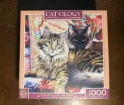 Masterpieces Cat-ology Raja & Mulan 1000 Piece Square Jigsaw Puzzle NEW