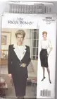 Vogue 8602 1993 Dress & Jacket Sewing Pattern Size 6-8-10 UNCUT
