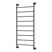 Lillian Heated Towel Rail 600 x 1208mm Matte Black