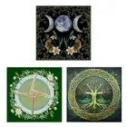 Tarots Card Tablecloth Altars Cloth Oracles Divinations Board Game Accessories