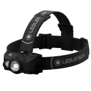 , MH8 Lightweight Rechargeable Headlamp with Removable Headstrap, High Power ...