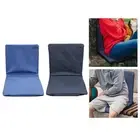 Outdoor Foldable Seat Portable Folding Chair Cushion Cushion with Backrest for