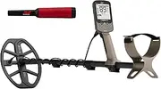 [Minelab] X-Terra Elite Bundle, Waterproof, All Terrain Metal Detector for Adults, Multi-IQ Precision Targeting with Simultaneous Multi-Frequency Technology, Includes PRO-FIND 40 Pinpointer