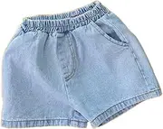 [Generic] Toddler Shorts Boy 2T Toddler Shorts Girls 4T Shorts for Girls Jean Shorts for Girls Denim Shorts for Girls Kids Shorts Boys