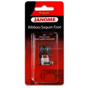 Janome 9mm Ribbon Sequin Foot - Perfect for Ribbon Lace Drawstrings RS Horizon