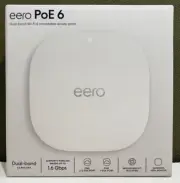 Eero PoE 6 - Ceiling/wall mountable Dual-band Wi-Fi 6 Access Point, Poe Powered