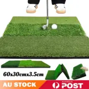 3-in-1 Golf Mat Practice Mat Outdoor Indoor Training Mat Hitting Mat Driving Pad