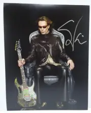 Steve Vai 11x14 Signed Autograph Photo BAS Certified 10 David Lee Roth Guitar F7