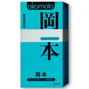 (Okamoto)岡本衛生套-潮感潤滑型(藍)10入 - 113084【情夜小舖】