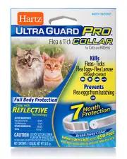 Hartz Ultra Guard Pro FLEA & TICK COLLAR for CATS & KITTENS Full Body Protection