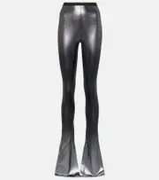 [Rick Owens] Rick Owens Carmen metallic flared pants AU 8 multicoloured