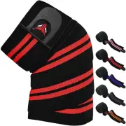 Mytra Fusion Knee Wraps Elasticated for Training Gym Workout Lifting Exercise