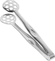 PHENOFICE Stainless Steel Food Tongs Portable Buffet Serving Tongs for Grilling Baking and Appetizers Resistant Cooking Accessories Ergonomic Design for Easy Handling