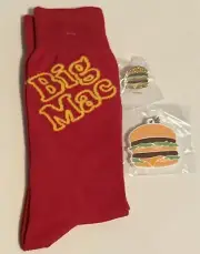 McDonald’s Exclusive Big Mac Bundle (Socks, Pin & Keychain)