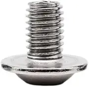 1/5/10/50pcs M3 M4 M5 M6 M8 304 Stainless Steel Hex Hexagon Socket Half Round Button Flange Washer Screw Bolt