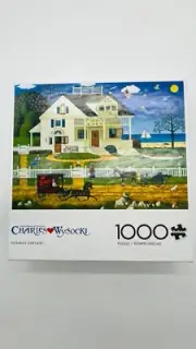 Charles Wysocki 1000 Piece Puzzle Pickwick Cottage New & Sealed