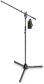 Gravity MS 4321 B-Microphone Stand with Folding Tripod Base and 2-Point Adjustment Boom (GMS4321B)
