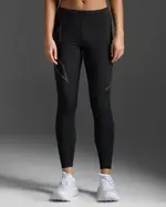 Ignition Shield Compression Tights, 2XU, XS, Black/Black Reflective, Female