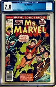 Ms. Marvel #1 (Marvel Comics) CGC 7.0 FN/VF - 1ST APPEARANCE - KEY - MCU - HOT
