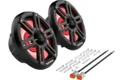 Rockford Fosgate M2-8HB 8" Marine Coaxial Speakers w/ Horn Loaded Tweeters New