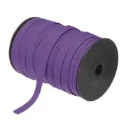 1/2 Inch Double Fold Bias Tape Continuous Bulk Bias Tape (Purple 100 Yards)
