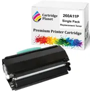 Compatible Toner Cartridge for Lexmark E260A11P (3,500 Pages) for Lexmark E260 E260D E260DN E360 E360DN E460 E460DN E460DW E462DTN