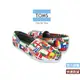 TOMS 世界國旗帆布懶人鞋-女款(白)-10002293 WORLD
