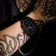 【錶帶+錶框】光鑄者Apple Watch不鏽鋼一體成型錶框錶帶 黑色 Londonimg【C93】