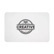 Stylish Luxurious Memory Foam Bath Mat - Non-Slip Absorbent Bathroom Shower Rug