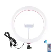 11.8 Dual-temp Led Ring Light with Tripod & Remote