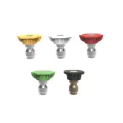 5 Pcs Kincrome Pressure Washer 1/4" Quick-Connect Nozzle Set - Universal Nozzle