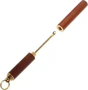 FRCOLOR Retro Ear Cleaning Spoon with Protective Cover Durable Metal Ear Wax Removal Tool for Adults Charming Vintage Design for Home Ear Care and Hygiene