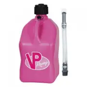 VP Racing Square Utility Jug with Deluxe Jug Tube 5.5 Gallons Pink 1389360006