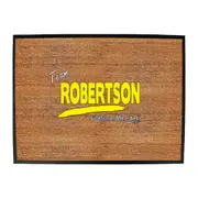 Sailing Robertson V1 Lifetime Member - Funny Novelty Doormat Man Cave Floor mat